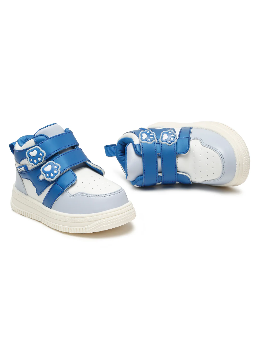 Colorpop Toddlers' High Ankle Sneakers - Sky Blue (Unisex) - Image 8