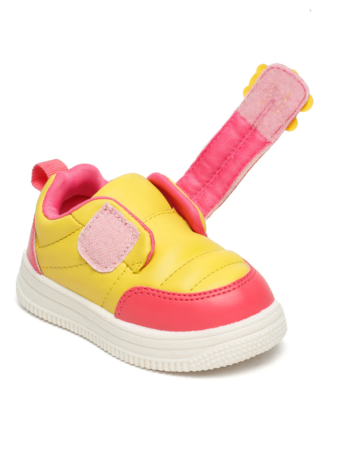 COZY Comfortable & LightWeight Lace-Free Sneakers - Yellow (Unisex) - Image 3