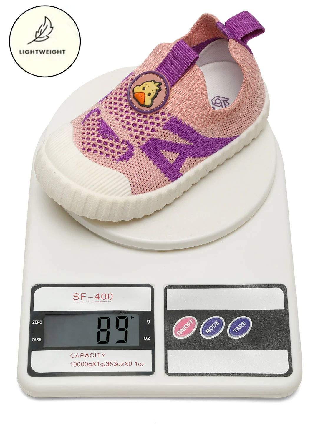 Ducky Toddlers' First Step Shoes - Pink & Purple (Unisex) - Image 5