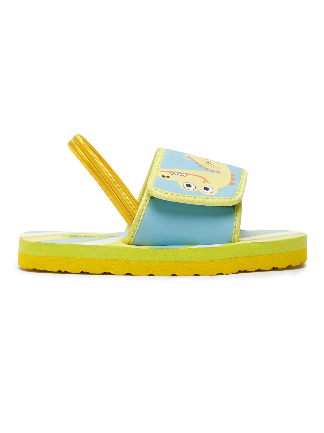 ONYC Kids Sliders | Crocodile Yellow Sliders | Unisex - Image 4