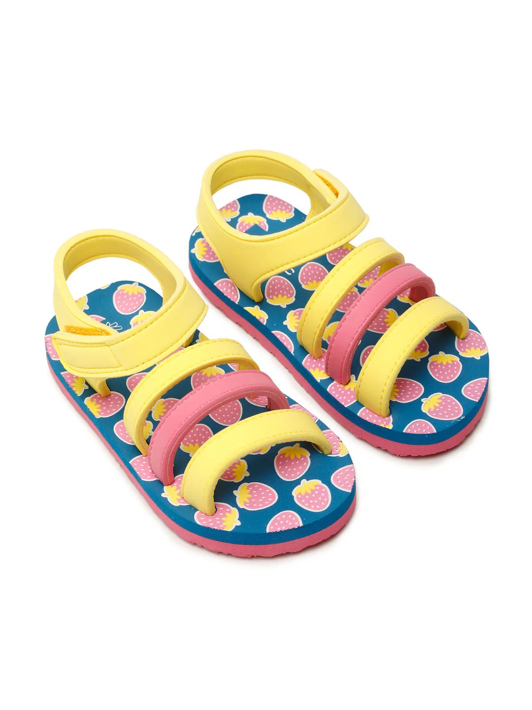 Premium Blossom Strawberry Sandals - NavyBlue (Unisex) - Image 3