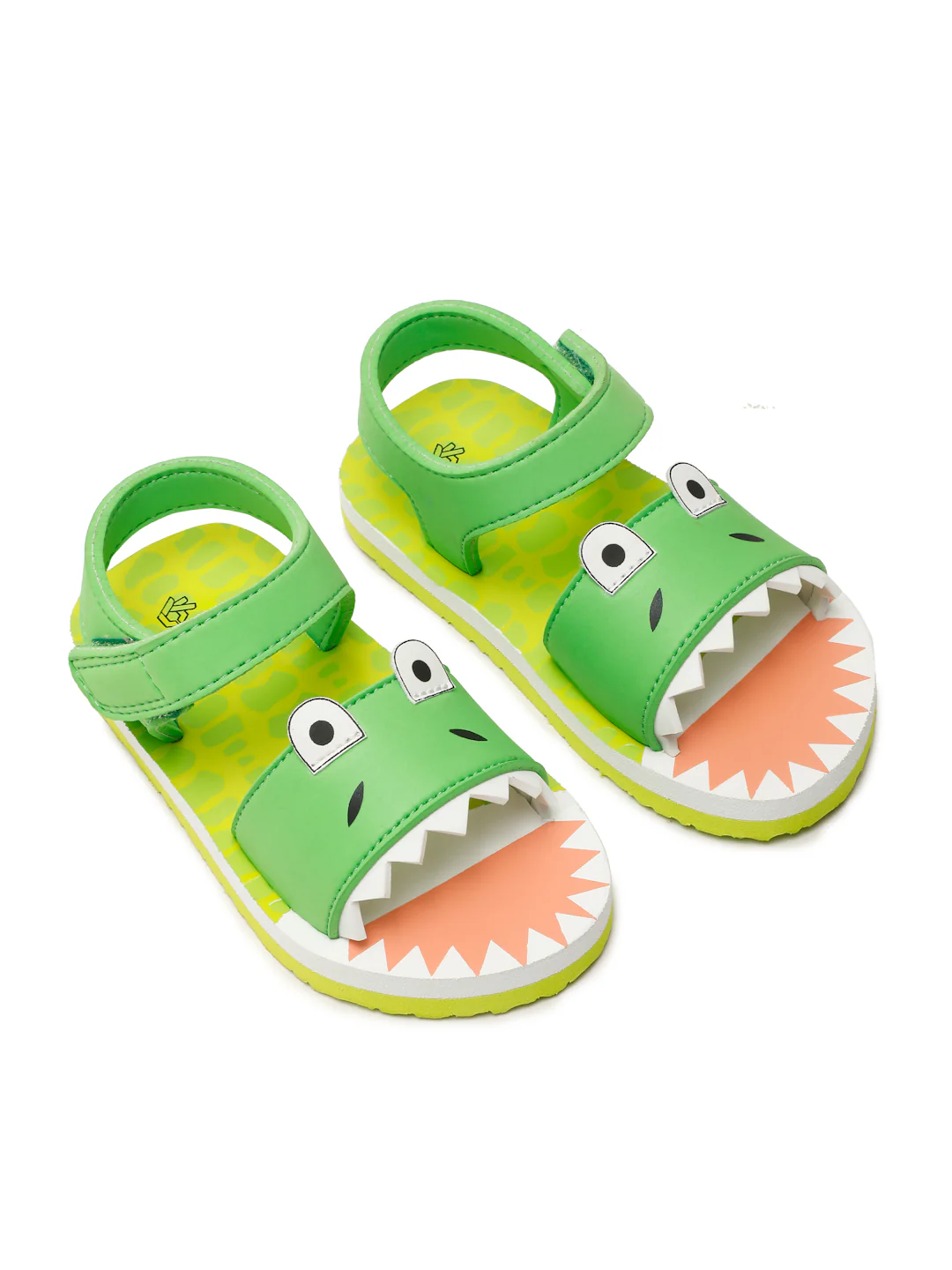 Premium Crocodile Artistic Sandals - Green (Unisex) - Image 3