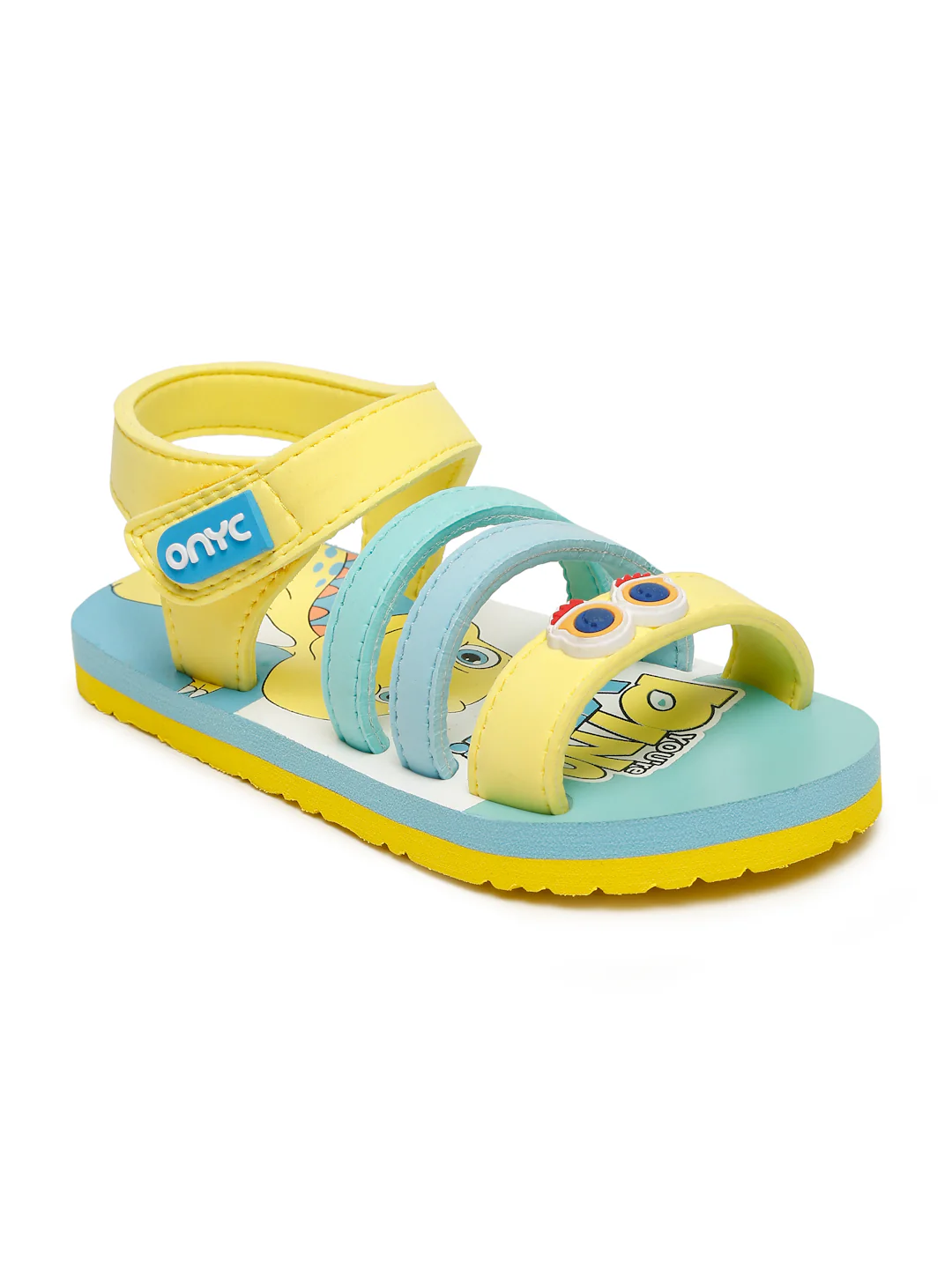 Premium Dino Gelatoe Sandals - Yellow (Unisex) - Image 6
