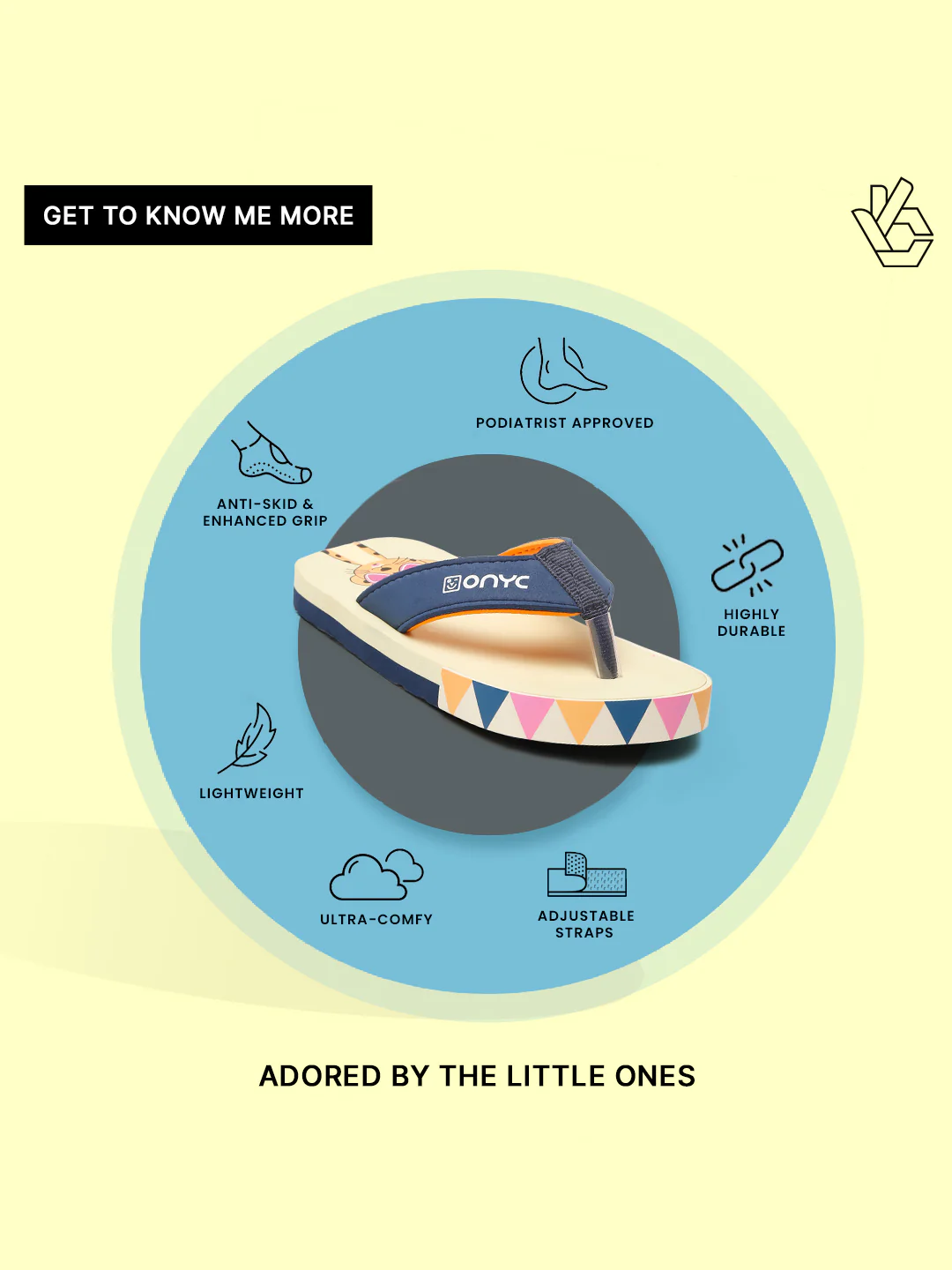 Premium Leo V-Shape Flip-flops - Beige (Unisex) - Image 10