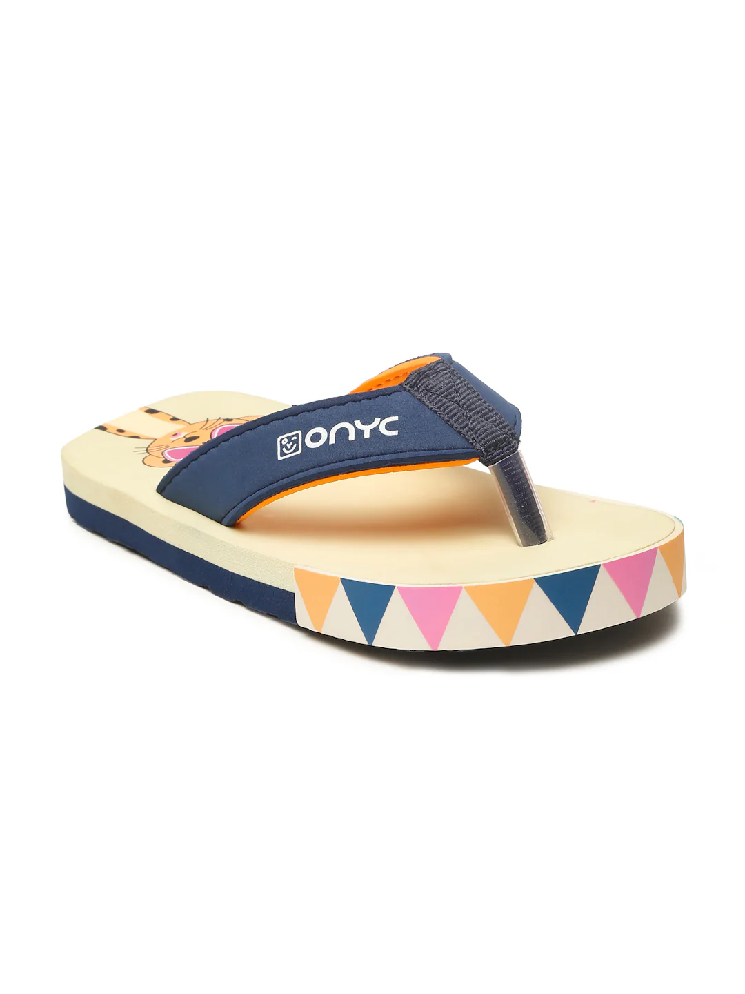 Premium Leo V-Shape Flip-flops - Beige (Unisex) - Image 5