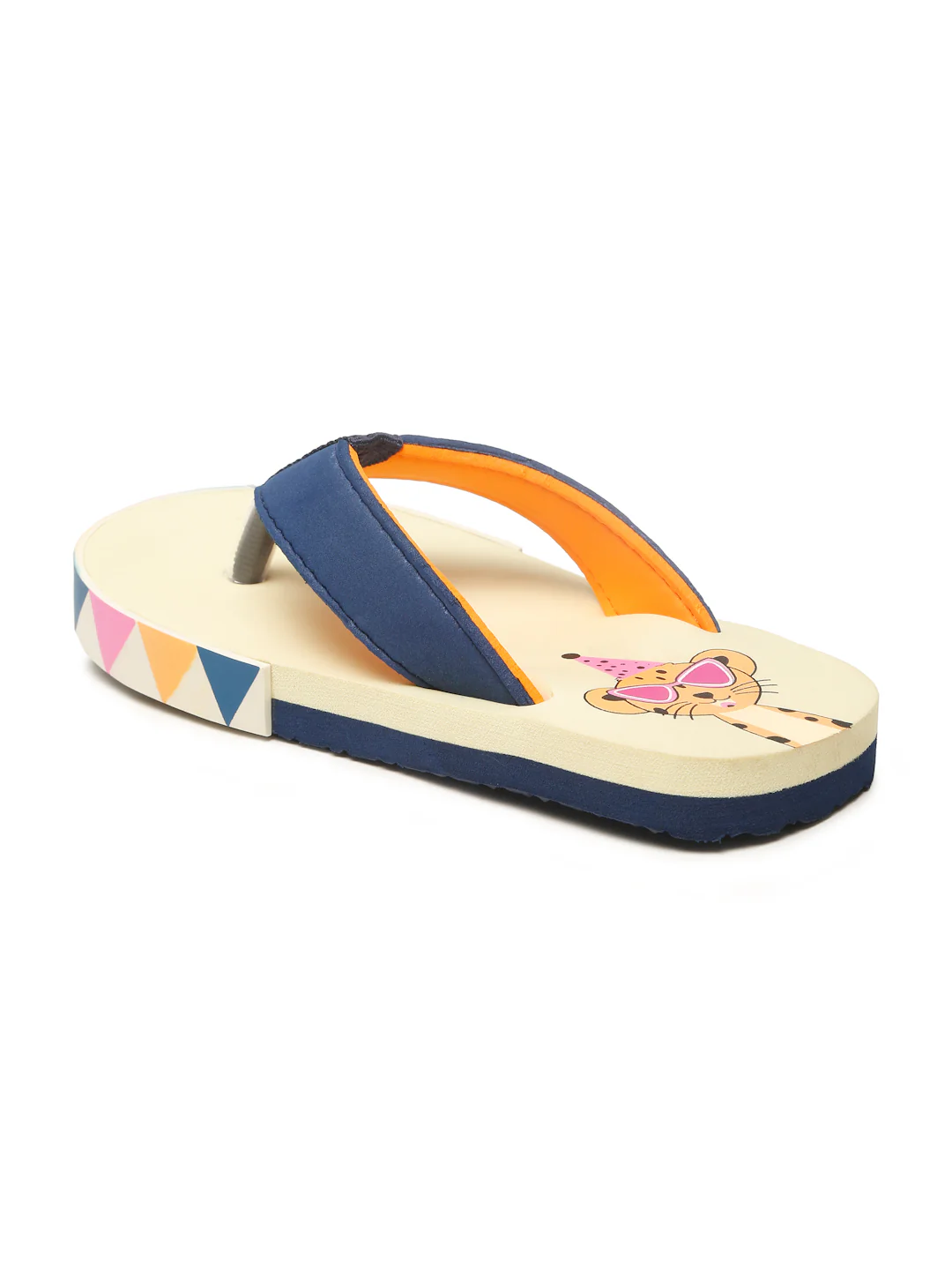 Premium Leo V-Shape Flip-flops - Beige (Unisex) - Image 6