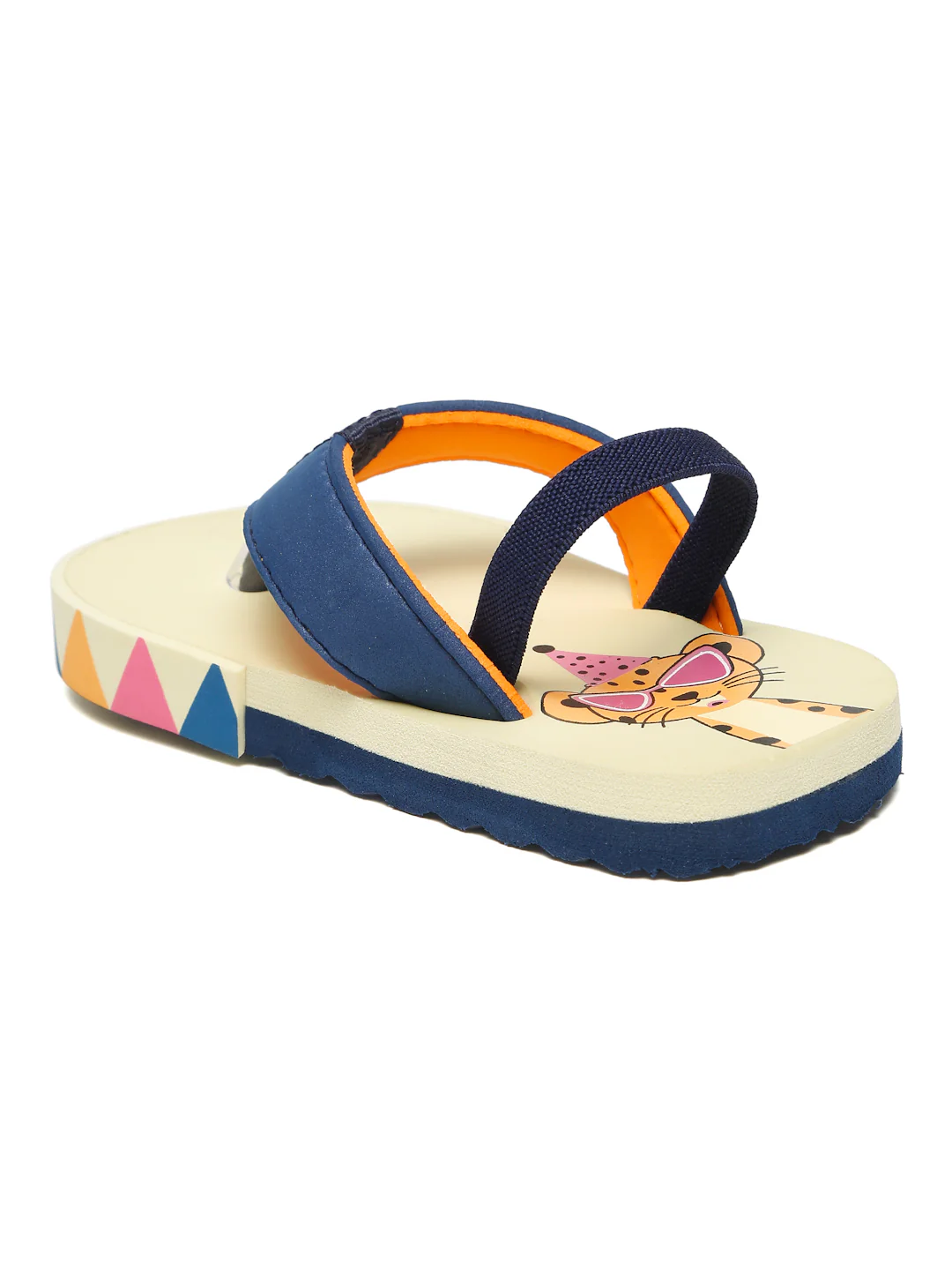 Premium Leo V-Shape Flip-flops With Adjustable BackSupport - Beige (Unisex) - Image 6