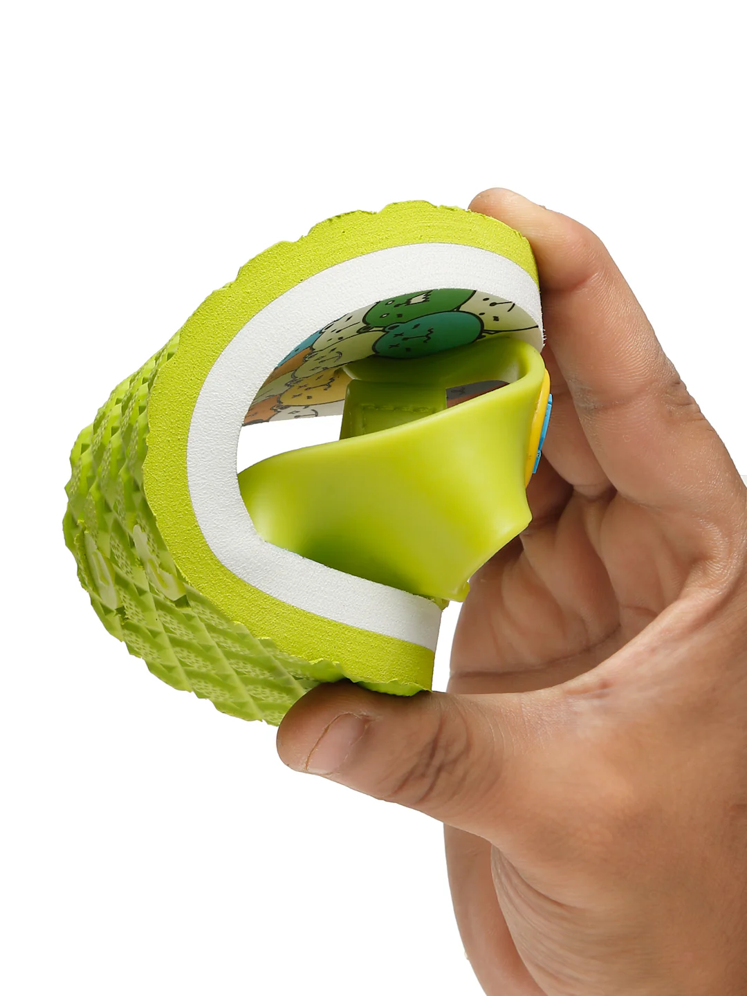 Premium Pumpkin Candy Flip-flops - Lime Green (Boys) - Image 8