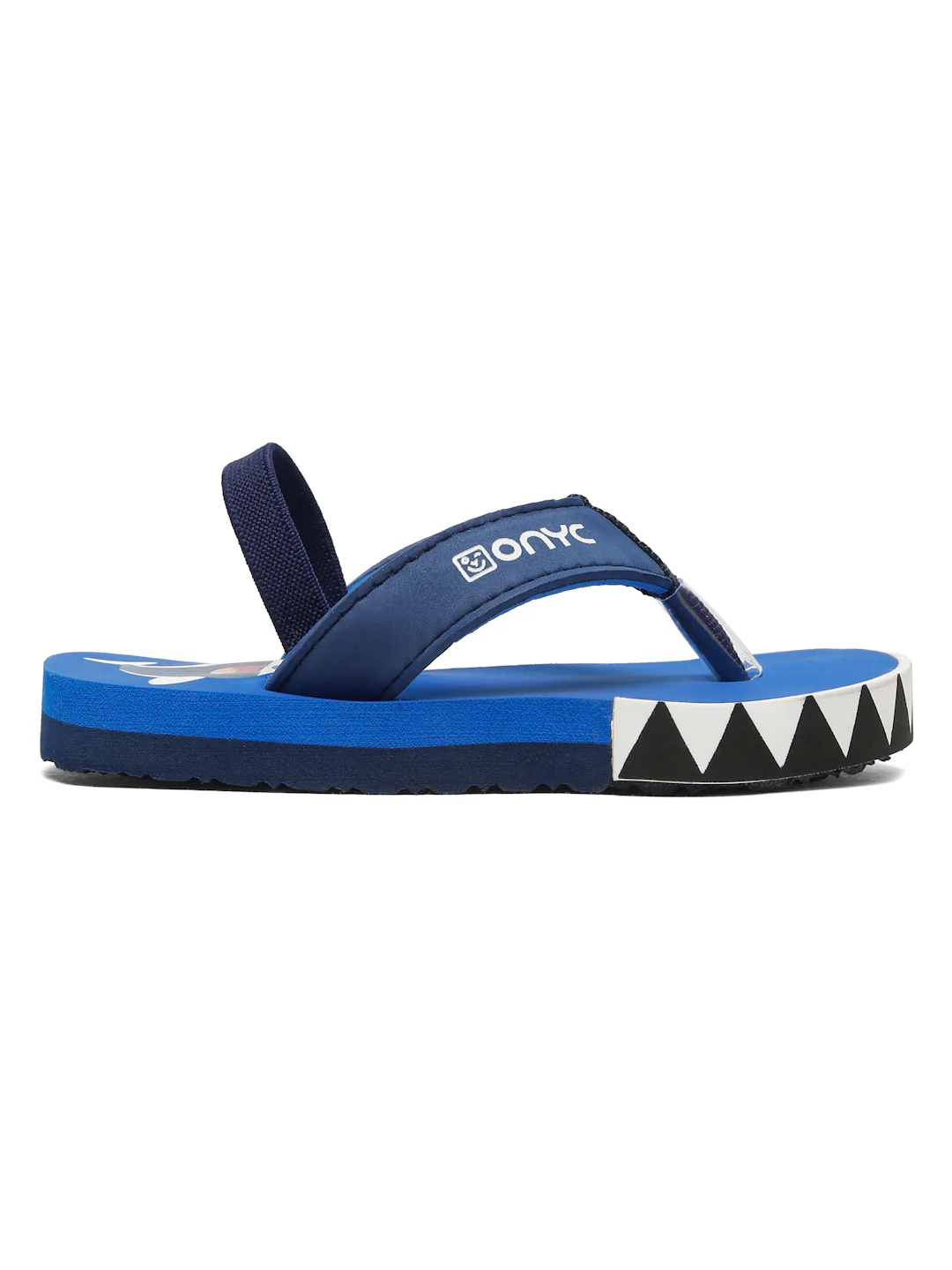 Premium Shark Flip-flops With Adjustable BackSupport - Blue (Unisex) - Image 4