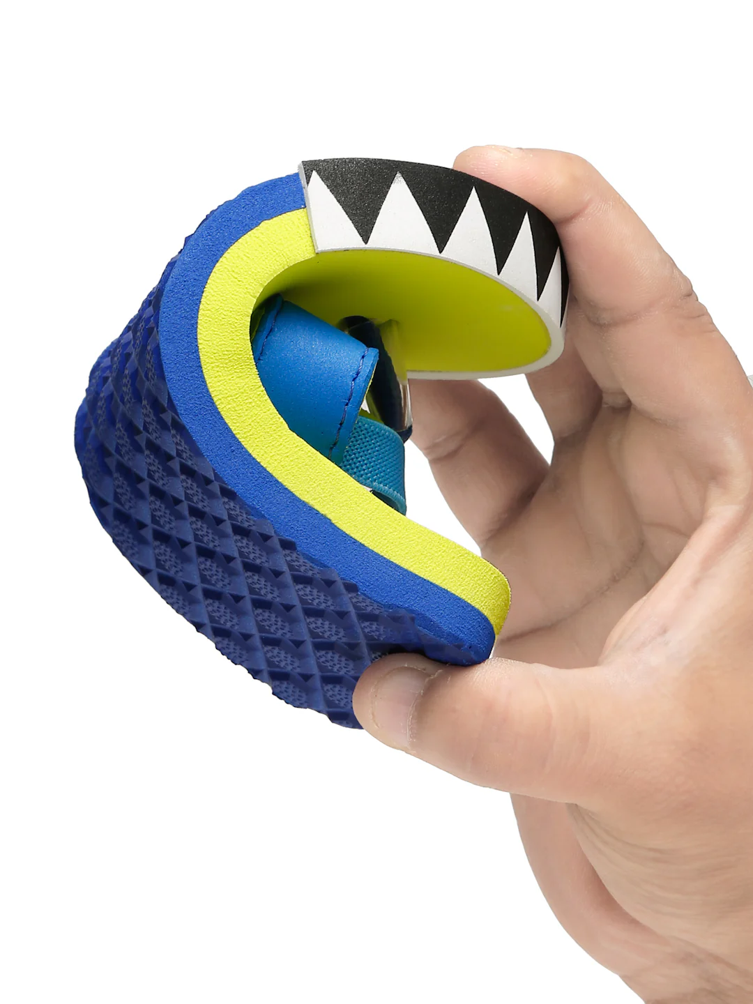 Premium Shark Flip-flops With Adjustable BackSupport - Neon Green (Unisex) - Image 7