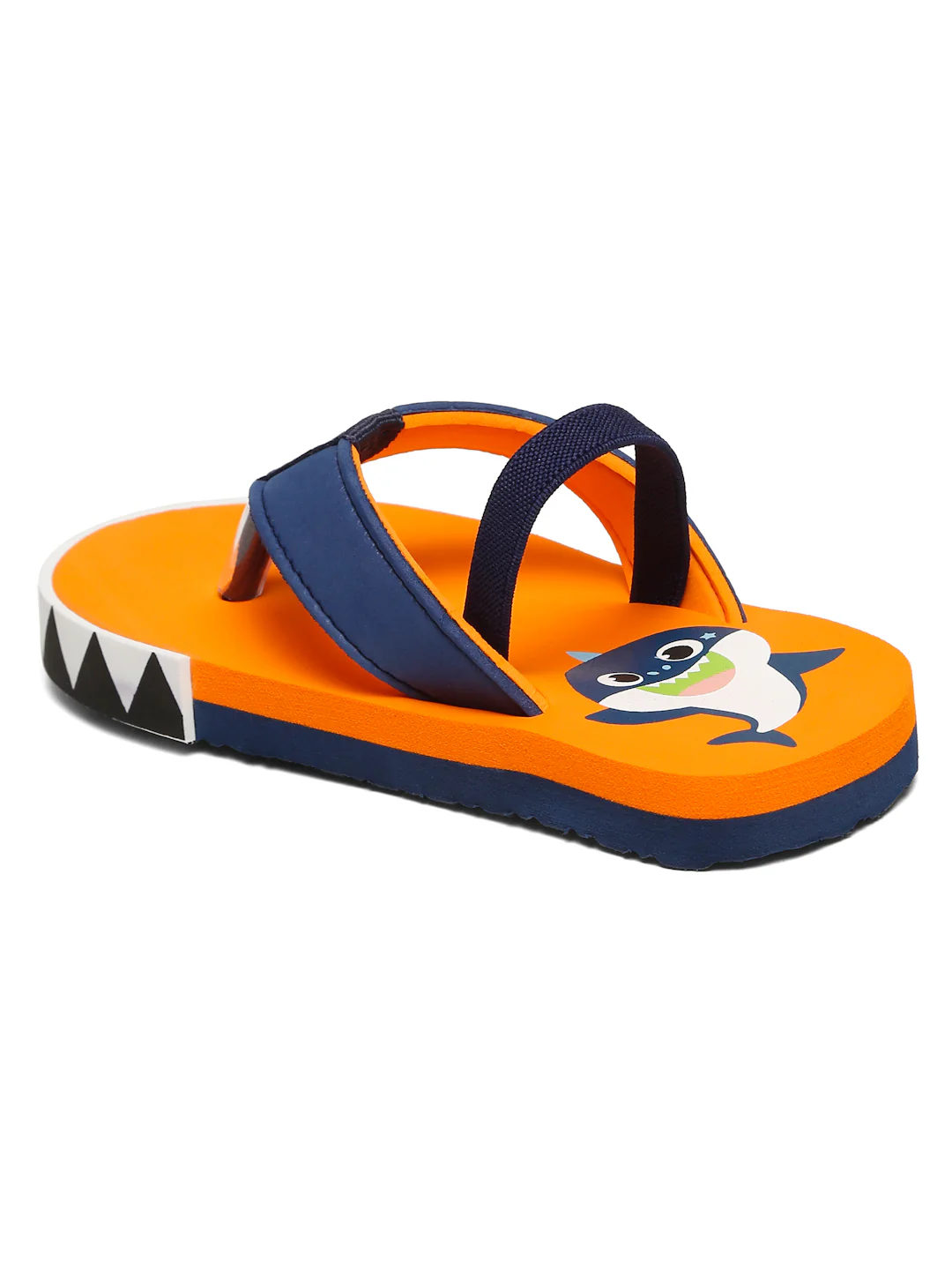 Premium Shark Flip-flops With Adjustable BackSupport - Orange (Unisex) - Image 6