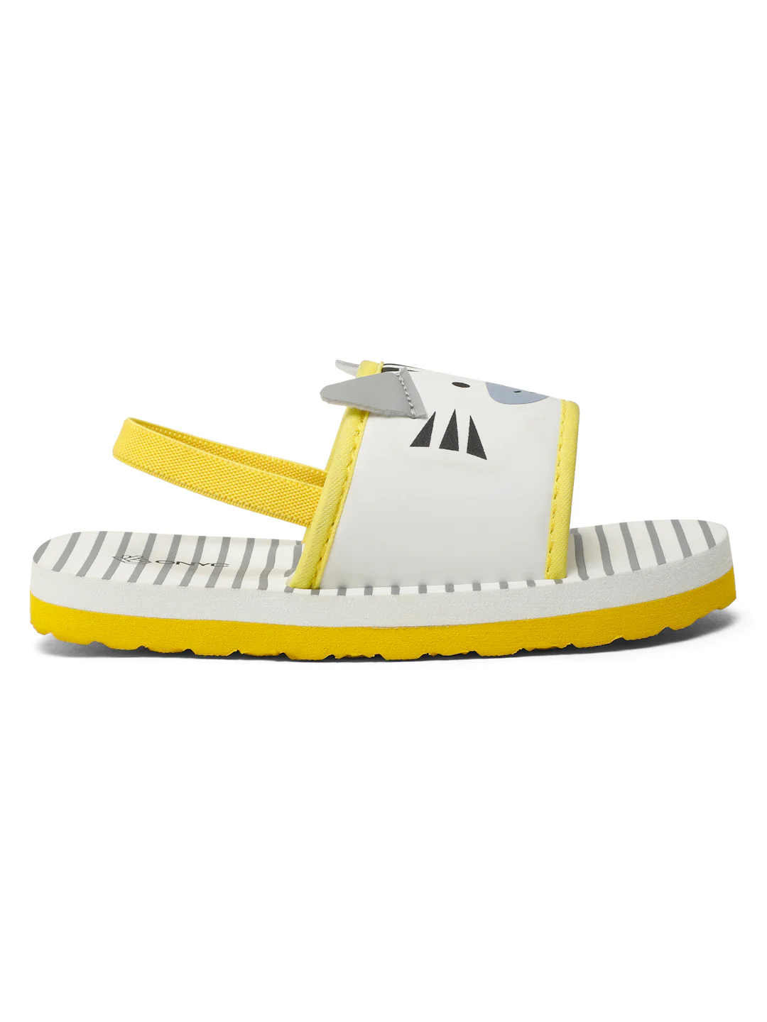 Premium Zebra Artistic Sliders - White (Unisex) - Image 3