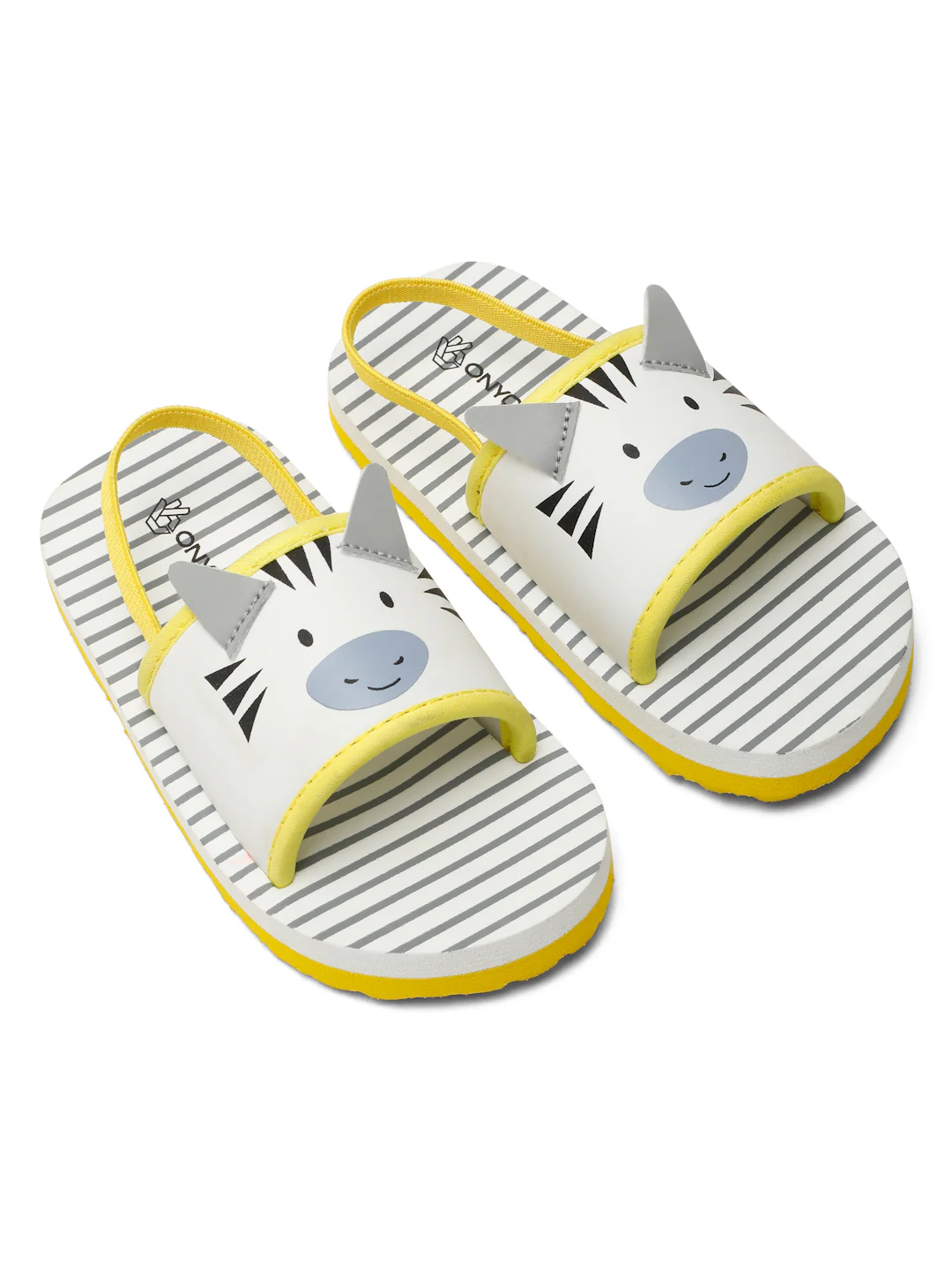 Premium Zebra Artistic Sliders - White (Unisex) - Image 4