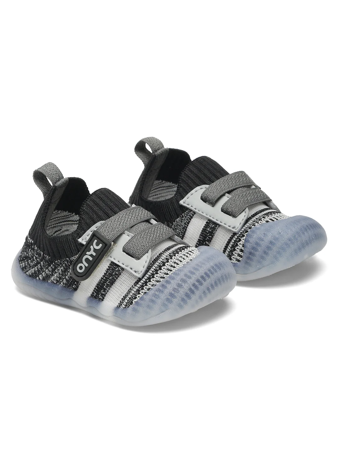 Smooth Toddlers' First Step Shoes - Black (Unisex) - Image 2