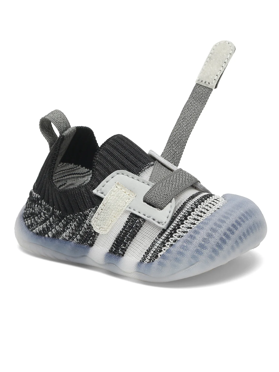 Smooth Toddlers' First Step Shoes - Black (Unisex) - Image 4